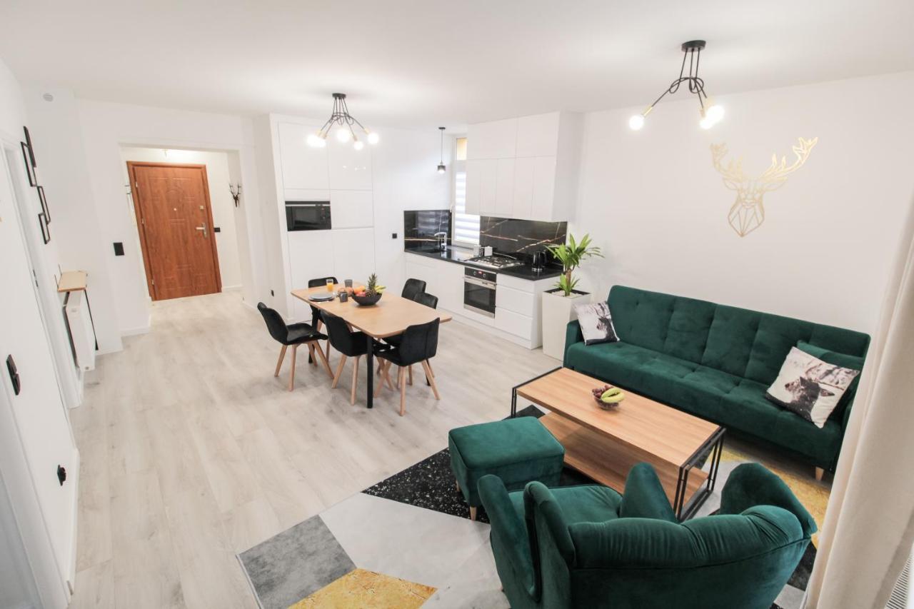 Apartament Zloty Jelen Krynica-Zdrój Exteriör bild