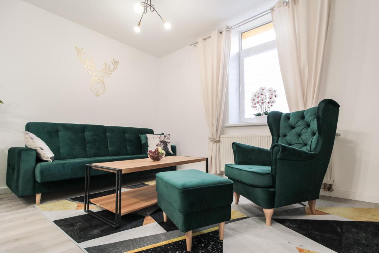Apartament Zloty Jelen Krynica-Zdrój Exteriör bild